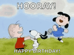 Peanuts Snoopy Charlie Hooray Dancing GIF