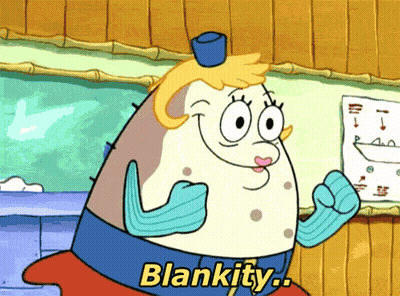 Pearl From Spongebob Squarepants Says Blankity In A Cartoon GIF