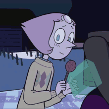 Pearl From Steven Universe Nervous GIF