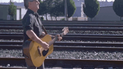 Pearl Jam Mike McCready Train Tracks Session GIF