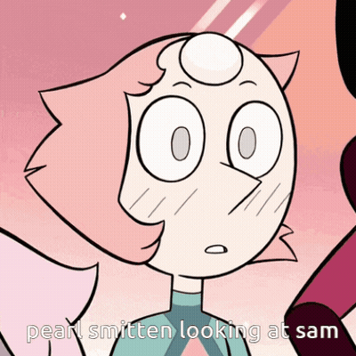 Pearl Smitten Looking At Sam Cartoon GIF