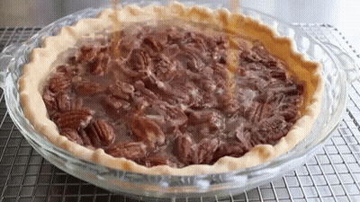 Pecan Pie On Cooling Rack GIF