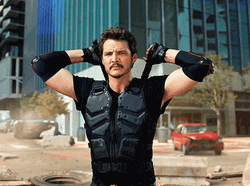 Pedro Pascal Marcus Moreno We Can Be Heroes GIF