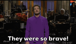 Pedro Pascal Nicolas Cage They Were So Brave GIF
