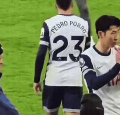 Pedro Porro Standing On Soccer Field GIF