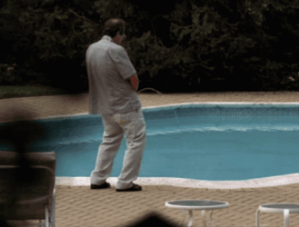 Pee In The Pool GIF