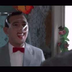Pee Wee Herman Dance Funny Face GIF