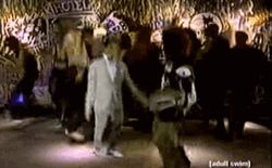 Pee Wee Herman Dance Slam It In GIF