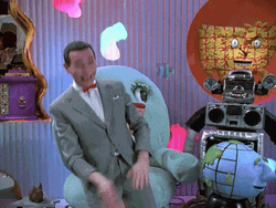 Pee Wee Herman Dance With Giant Memes GIF