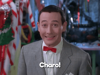 Pee Wee Herman Hit It Charow GIF