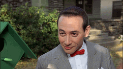 Pee Wee Herman Listening To Reason GIF