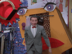 Pee Wee Herman Magic Screen GIF