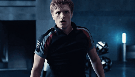 Peeta Mellark May The Odds Be In Your Favor GIF