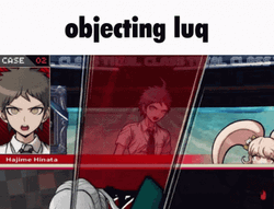 Peko Pekoyama Objection Luq GIF