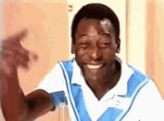 Pele Funny Gesture GIF