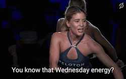 Peloton Instructor Wednesday Energy GIF