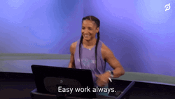 Peloton Treadmill Easy Work Always GIF