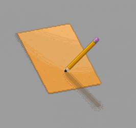 Pencil Heart Design GIF