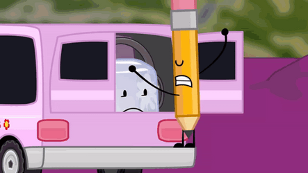 Pencil Saying Goodbye To A Friend GIF