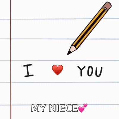 Pencil Writing I Love You GIF