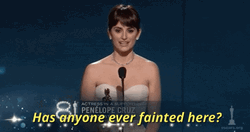 Penelope Cruz Ever Fainterd Here GIF