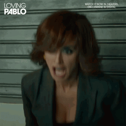 Penelope Cruz Scream Loving Pablo GIF