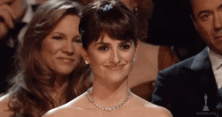 Penelope Cruz Thank You Oscars 2009 GIF