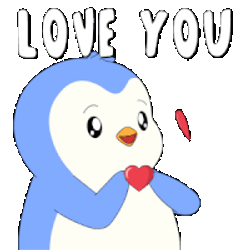 Pengu Pudgy Sticker GIF