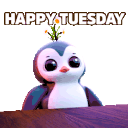 Pengu Tuesday Sticker GIF