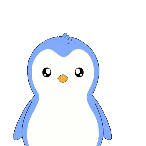 Penguin Being Punched By Penguin With XGU Sticker