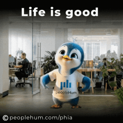 Penguin Dancing In Office GIF