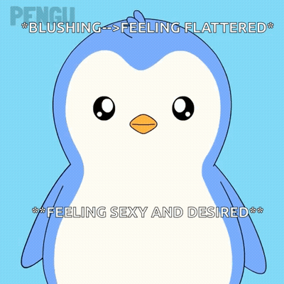 Penguin Feeling Sexy And Desired GIF