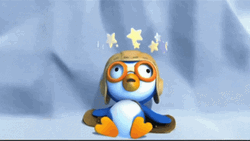 Penguin Getting Dizzy GIF