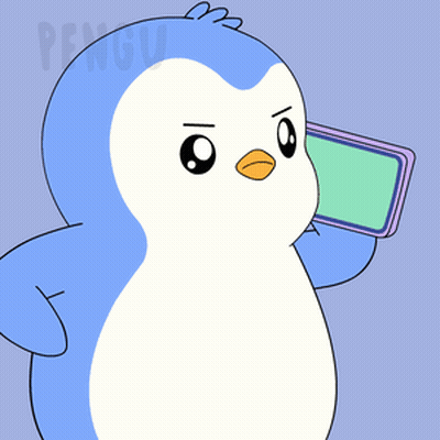 Penguin Holding Cell Phone Saying I Will Find You And I Will Huddle GIF