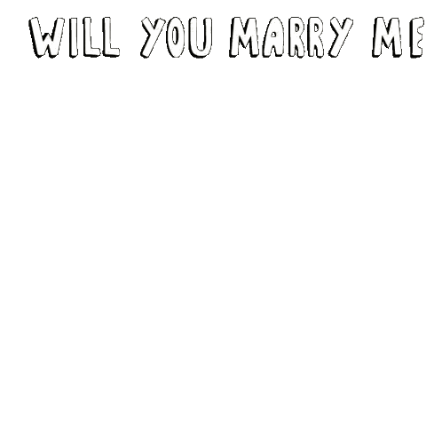Penguin Holding Diamond Ring Will You Marry Me Sticker