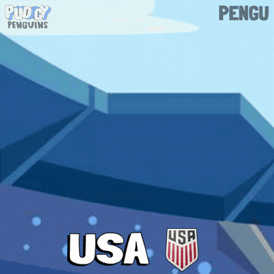 Penguin In Hat Holding Taco GIF