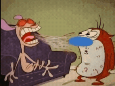 Penguin In Pink Hat And Blue Scarf Saying Why GIF