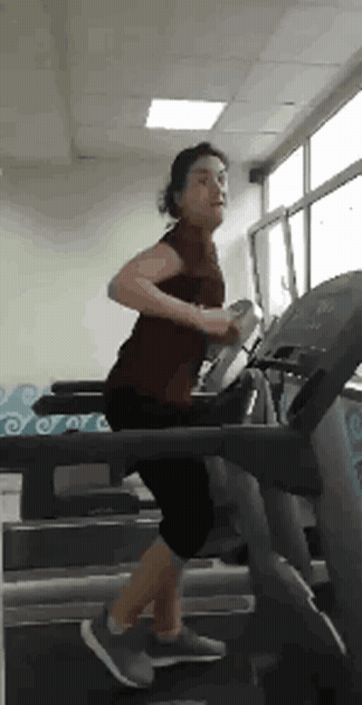 Penguin Lifting Barbell GIF