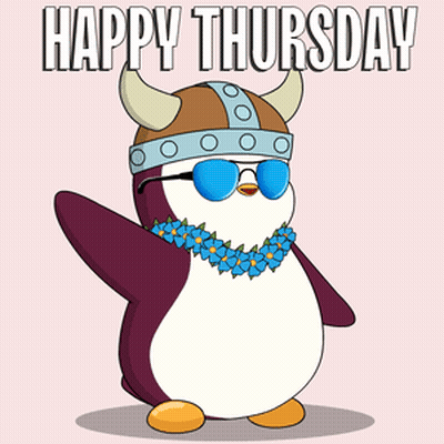 Penguin Peeking Out Of Cup Saying Good Morning GIF