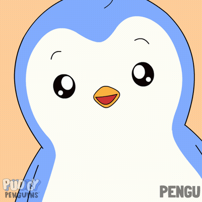 Penguin Saying Puddy Penguins GIF