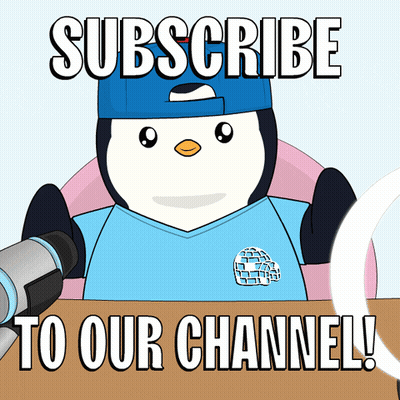 Penguin Saying Subscribe To Our Channel GIF