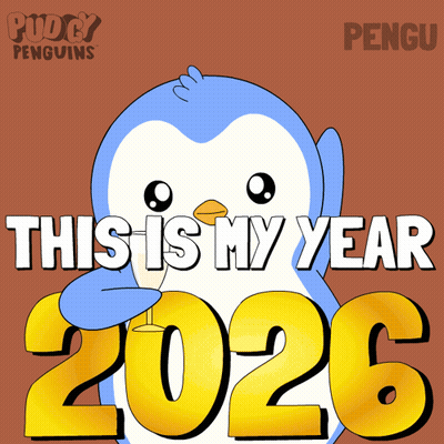 Penguin Saying This Is My Year GIF