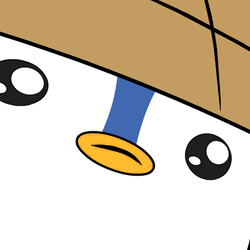 Penguin Shows Off Blade Smash GIF