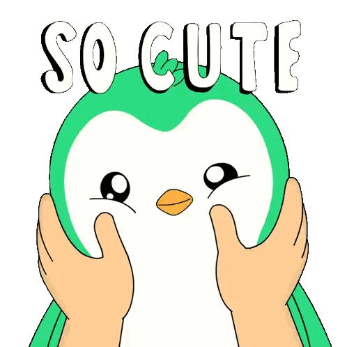 Penguin So Cute Sticker