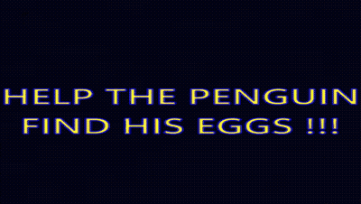 Penguin Standing On Ice Pile GIF