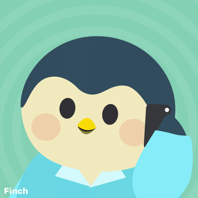 Penguin Talking On Cell Phone Uh Huhh GIF