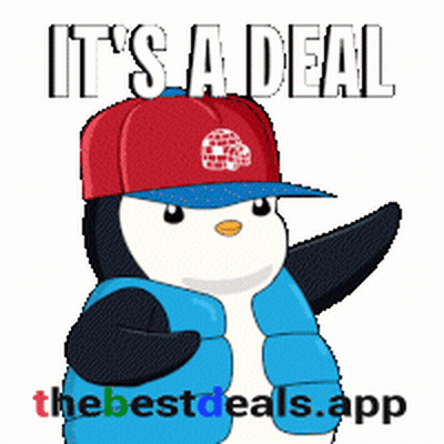 Penguin Wearing Hat Says Its A Deal GIF