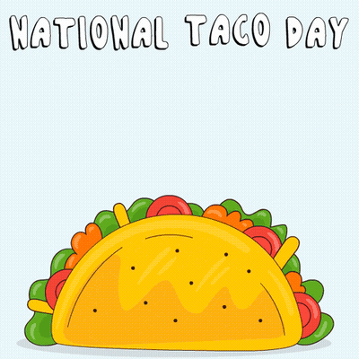 Penguin Wearing Sombrero On Taco GIF