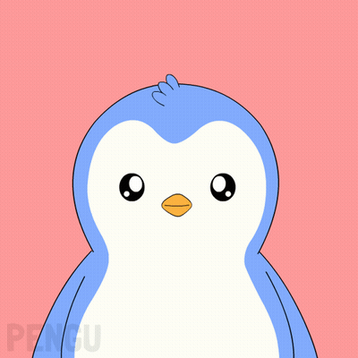 Penguin With Arms Outstretched Saying I Love You GIF