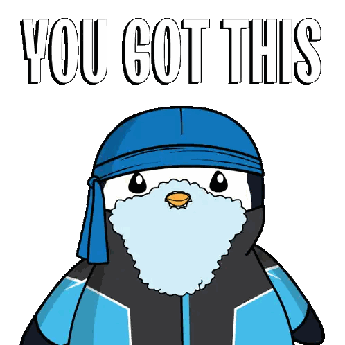 Penguin With Beard And You Got This Headband Sticker